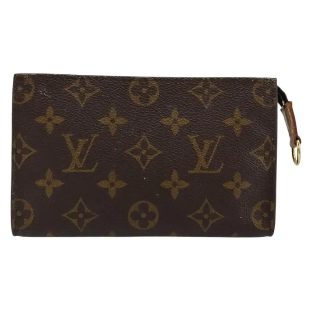 Louis Vuitton Monogram Bucket PM Accessory Pouch Brown